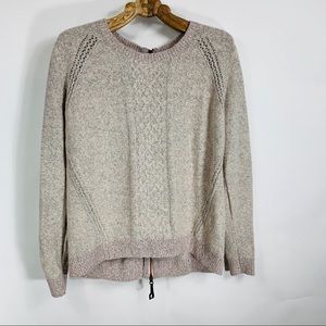 Hinge Soft Wool Mohair. Lend Sweater Blush Small